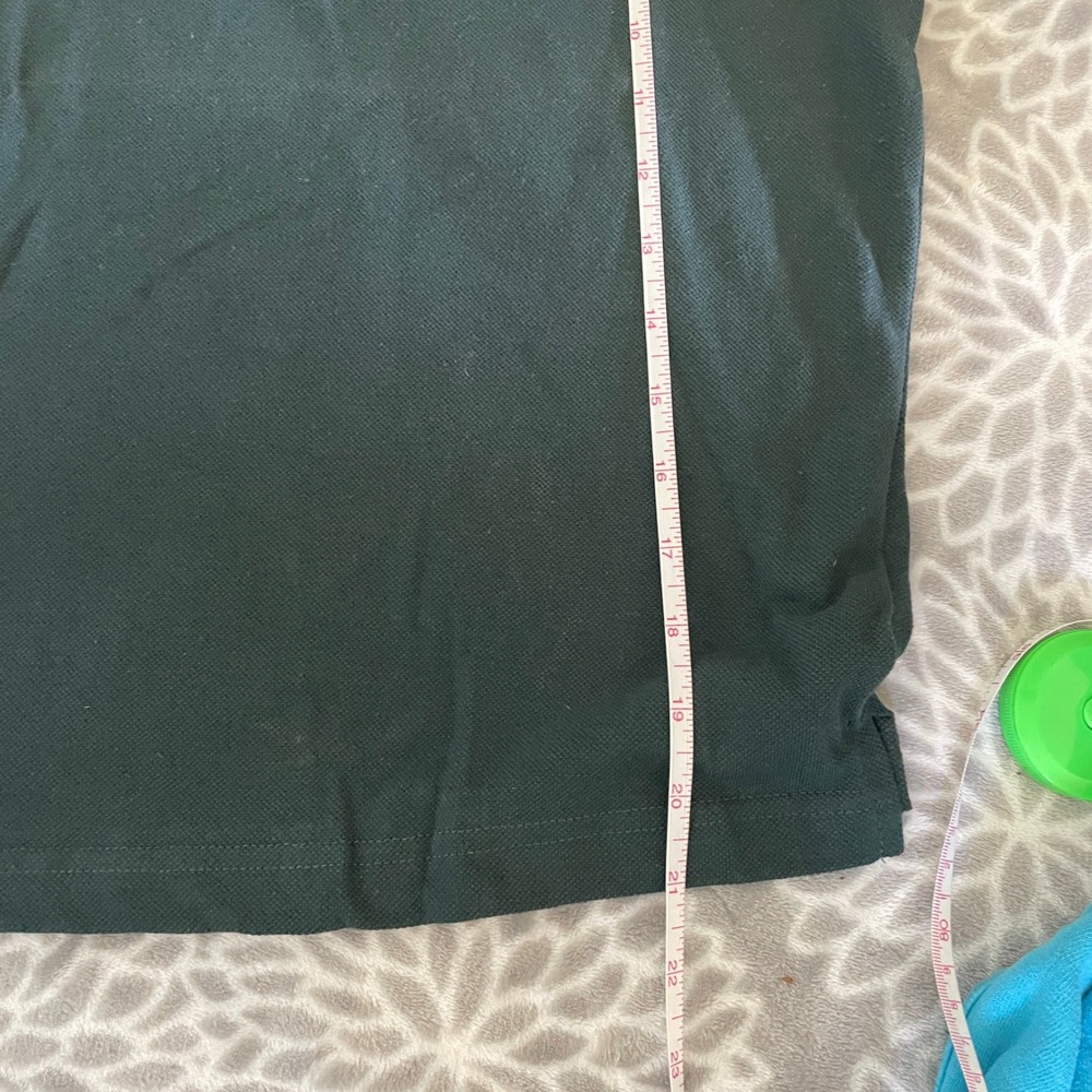 NWT Dickies Kids Pique Polo sz Small Shirt Hunter Green Short Sleeve 8/10 Casual - Picture 5 of 7